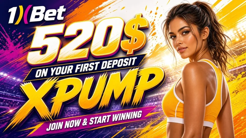 XPUMP or a generic 1xBet promo code